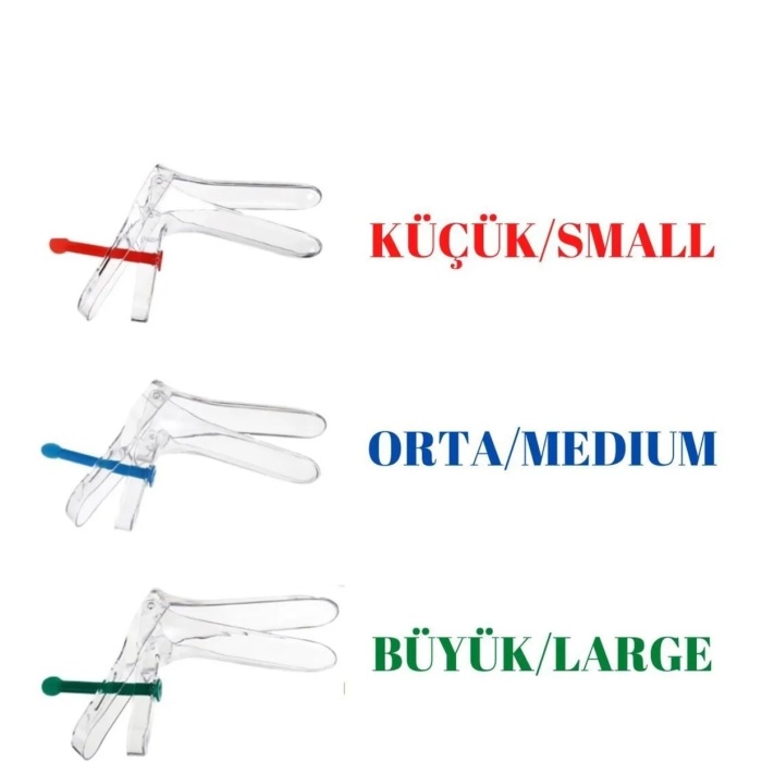 ® Vaginal Speculum S/M/L - Vajinal Spekülüm 3lü Paket