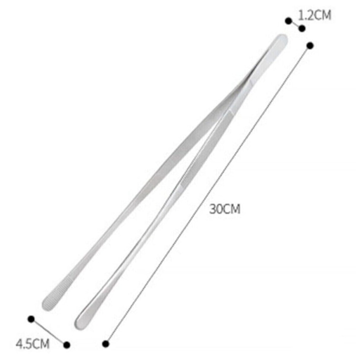 ® Sülük Tutma Cımbızı Dar Ağızlı 30 cm - Hacamat Cımbızı