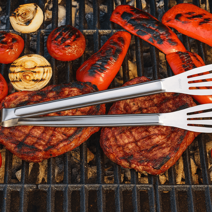 ® Maşa Paslanmaz Barbekü Maşası - 25 Cm Mutfak Ekmek Maşası