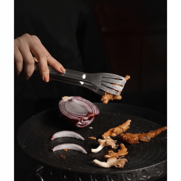 ® Maşa Paslanmaz Barbekü Maşası - 25 Cm Mutfak Ekmek Maşası