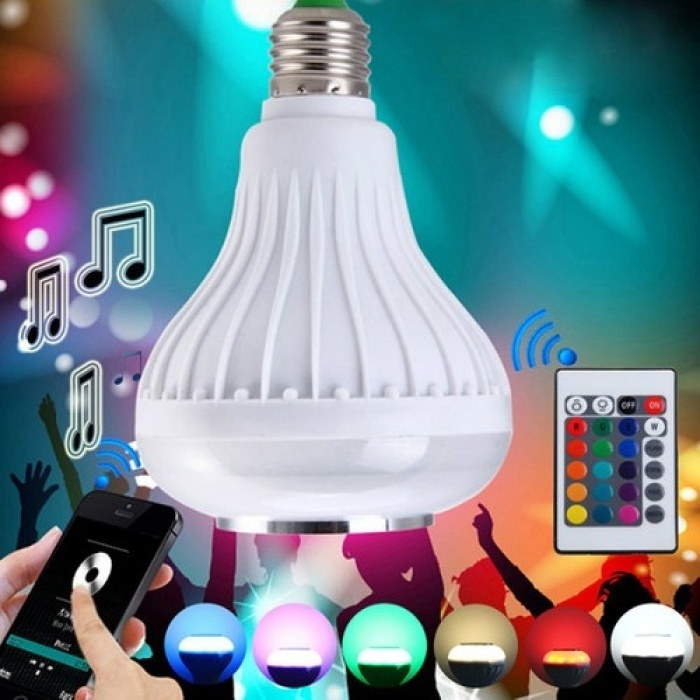 ® Kumandalı Bluetooth Disco Ampul RGB