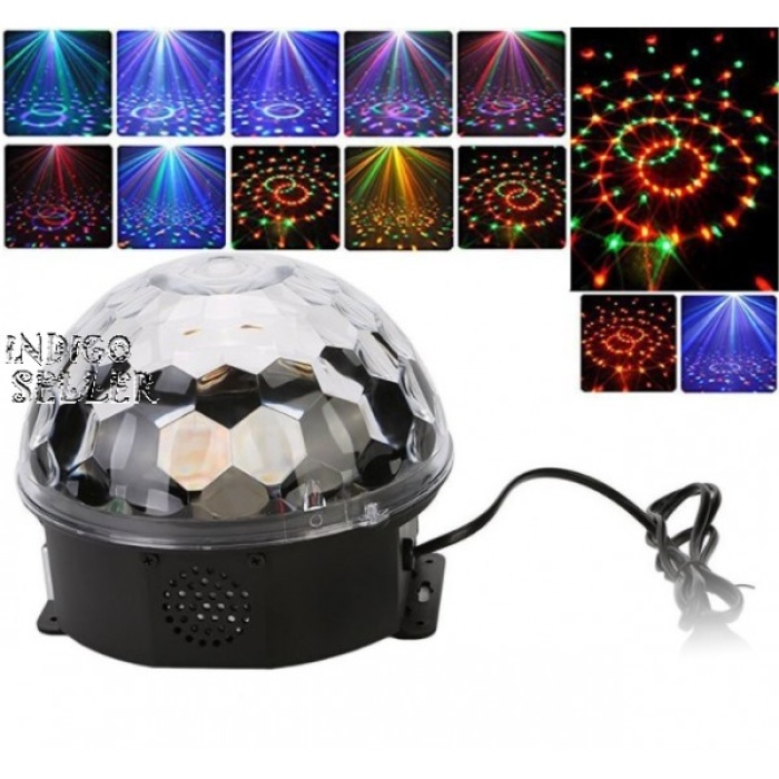 ® Kumandalı Kristal Led RGB Disko Topu