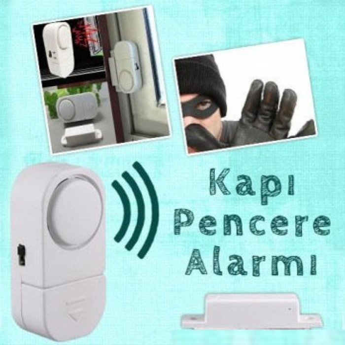 ® Kapı Pencere Alarmı (2 Adet)