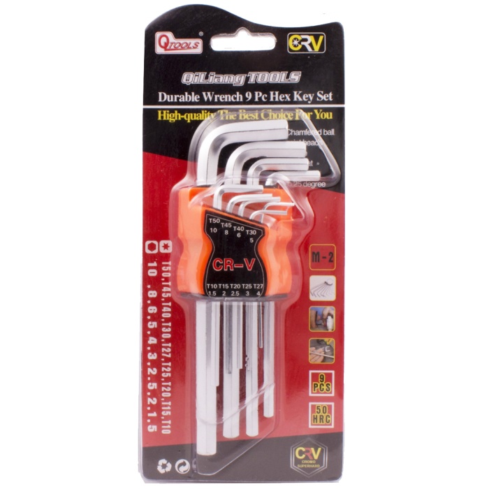 ® Çelik Alyan Takımı (9 Parça)