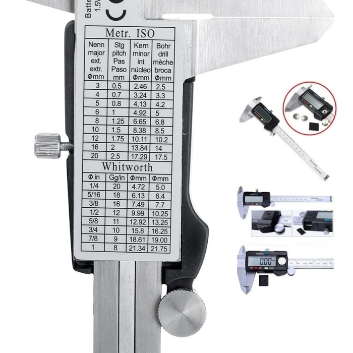 ® Kumpas - Dijital Kumpas 0,01 mm - 150mm 6inc