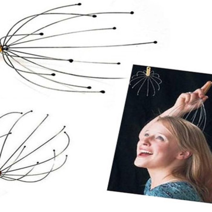 ® Kafa Masaj Aleti Ahtapot Masaj Teli