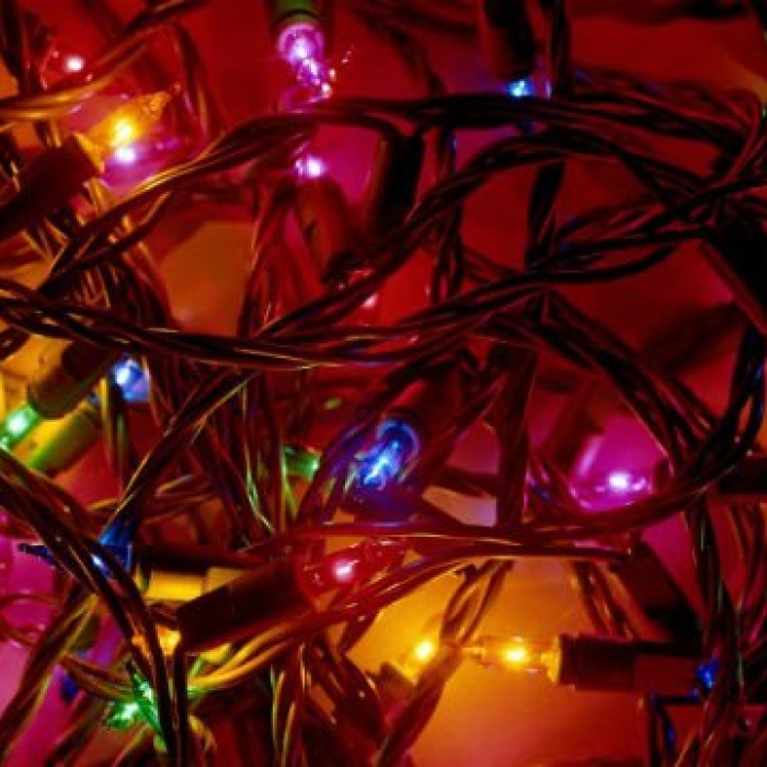 ® 30 Ledli Pirinç Renkli Yılbaşı Ağacı Işığı