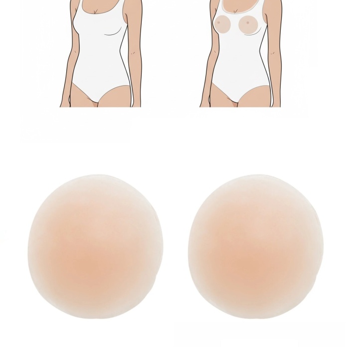 ® Göğüs Ucu Gizleyici  Uzun Ömürlü Silikon 4 ADET