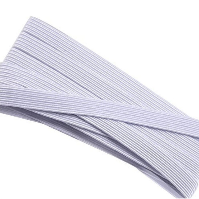 ® Lastik En 2 cm 10 Metre Beyaz