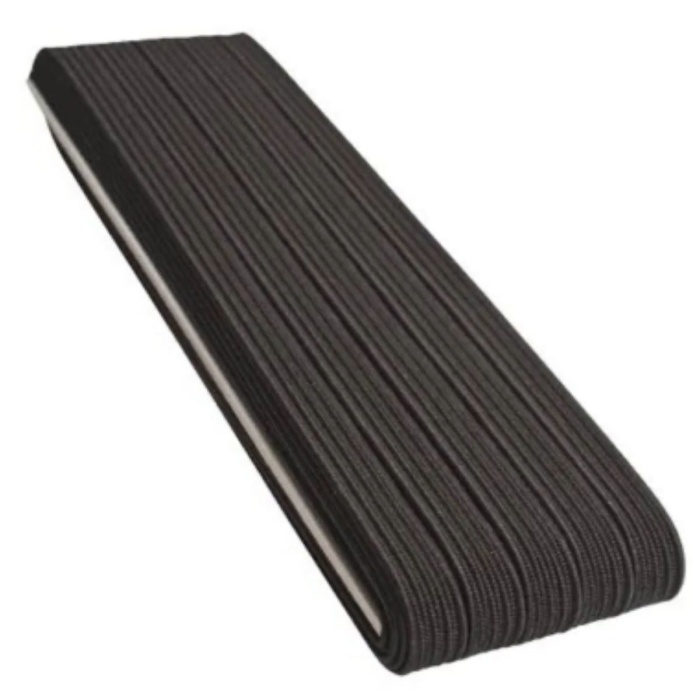 ® Lastik En 4 cm 10 Metre Siyah