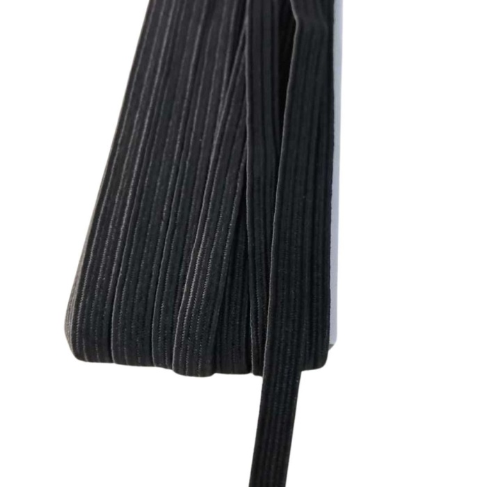 ® Lastik En 4 cm 10 Metre Siyah