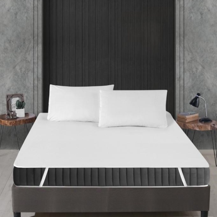 ® Alez Pamuklu Dört Köşe Lastik Yatak Koruyucu 100*200 cm