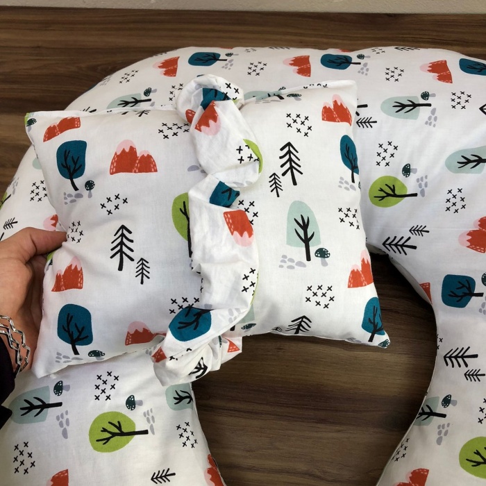 Biyomak® Bebek Emzirme Yastığı Minderi Yumuşak