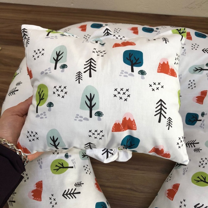 Biyomak® Bebek Emzirme Yastığı Minderi Yumuşak