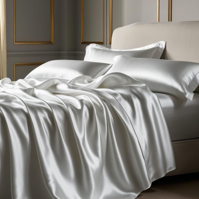 Biyomak® Antibakteriyel Terletmeyen İpek Saten Yastık Kılıfı 2li 50x70 Beyaz