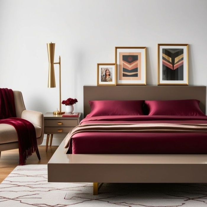 Biyomak® Antibakteriyel Terletmeyen İpek Saten Yastık Kılıfı 2li 50x70 Bordo