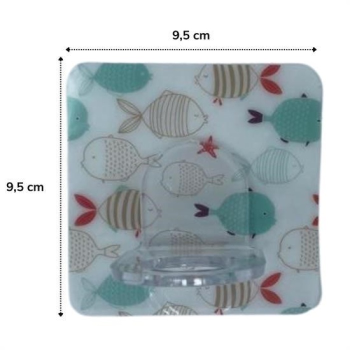 Biyomak® Süper Yapışkanlı Çok Amaçlı Cember Askı 2 Adet