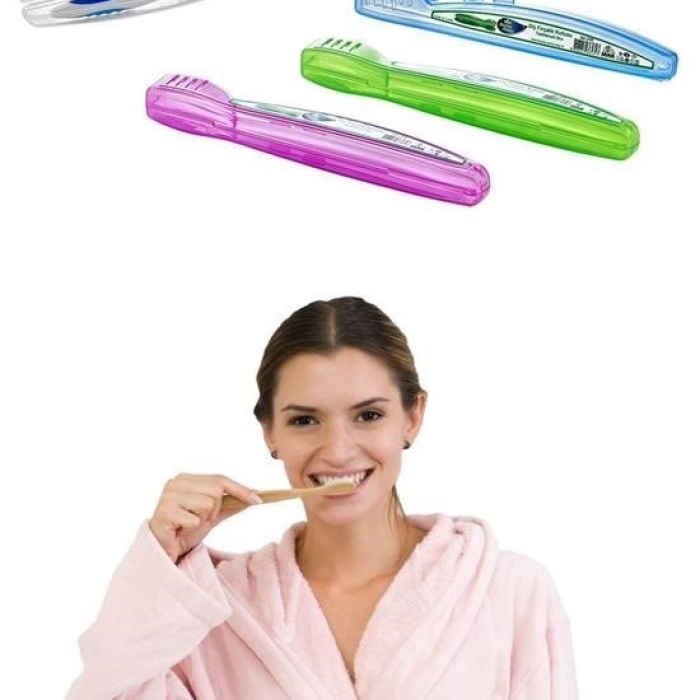 ® Lux Çanta İçi Hijyenik Seyahat Tipi Diş Fırçası Koyma Kutusu