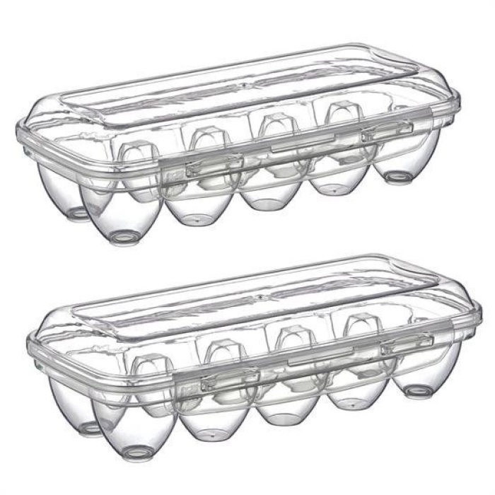 Biyomak®  10 Bölmeli Kilitli Kapaklı Yumurtalık Saklama Kutusu YU110