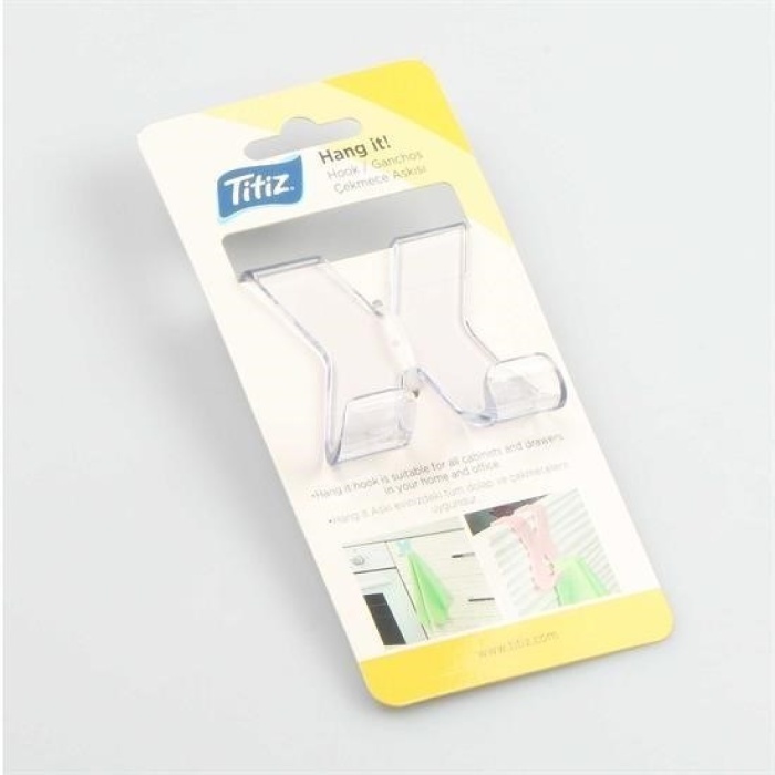 Biyomak®  Hang it Pratik Kolay Taşımabilir Havlupan 2 Kancalı Banyo Askısı