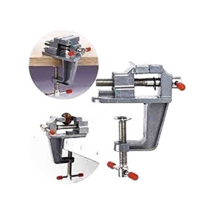Biyomak®  Mini Masa Tezgah Hobi Mengenesi Sabitleme Sıkıştırma Aparat 30mm