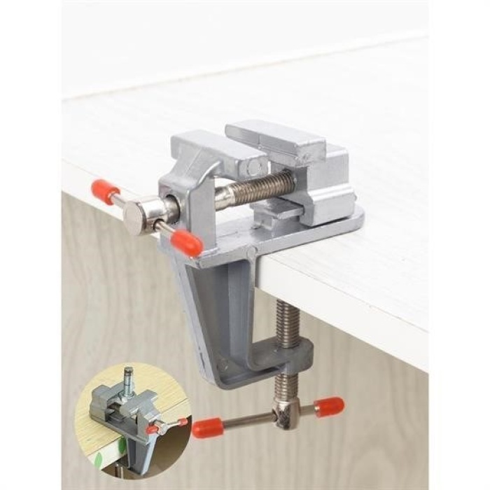 Biyomak®  Mini Masa Tezgah Hobi Mengenesi Sabitleme Sıkıştırma Aparat 30mm