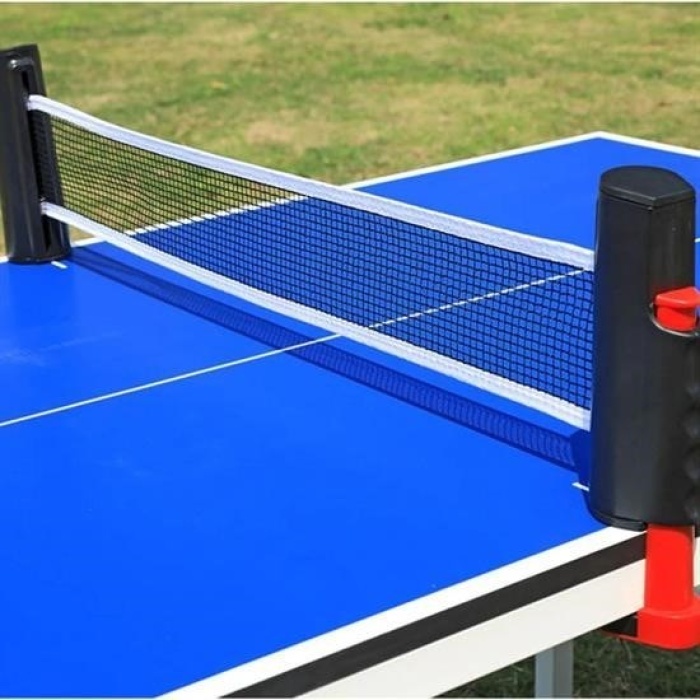 Biyomak®  Teleskopik Taşınabilir Kaymaz Ping Pong Masa Tenisi Filesi Aparatı