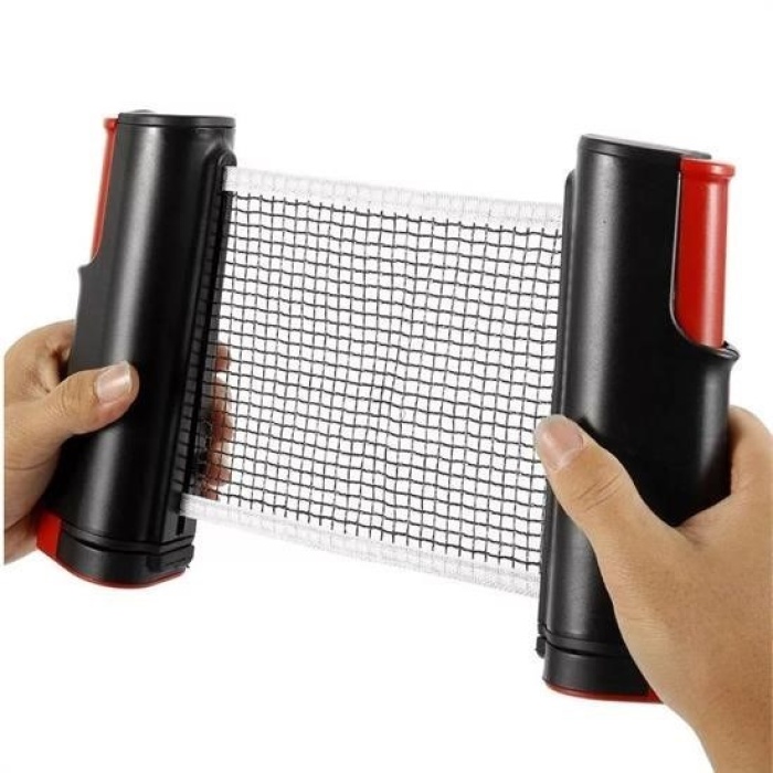 Biyomak®  Teleskopik Taşınabilir Kaymaz Ping Pong Masa Tenisi Filesi Aparatı