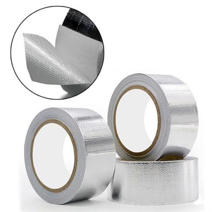 Biyomak®  2 Mt Yüksek Sıcaklık Dayanan Su Geçirmez Çatı  Duvar Çatlak Onarıcı Yapışkan Bant Folyo 5 Cm