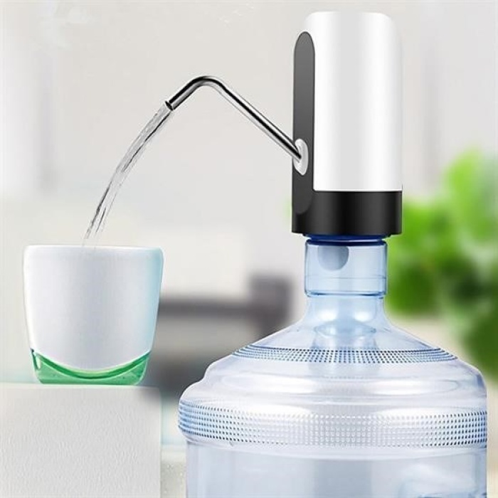 ®  Usb ile Şarj Edilebilir Elektrikli  Otomatik Damacana Su Pompası