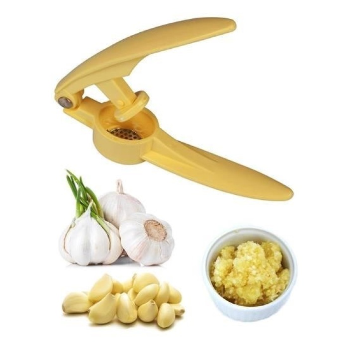 ®  Pratik Kolay Yıkanabilir Sarımsak Ezme Aparatı Sarımsak Ezici Pres