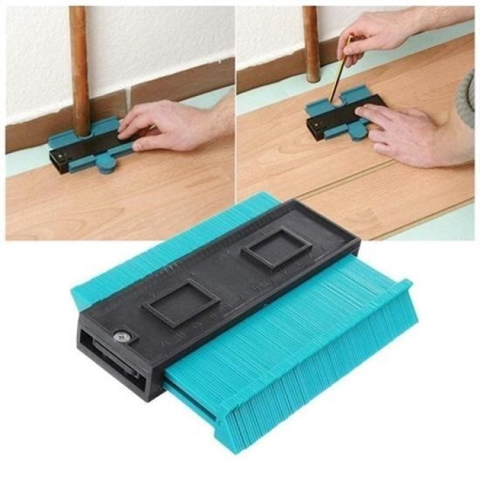 ®  Çok Fonksiyonlu Plastik Kontur Ölçüm Cihazı Ahşap Fayans Şekillendirme Kalıbı