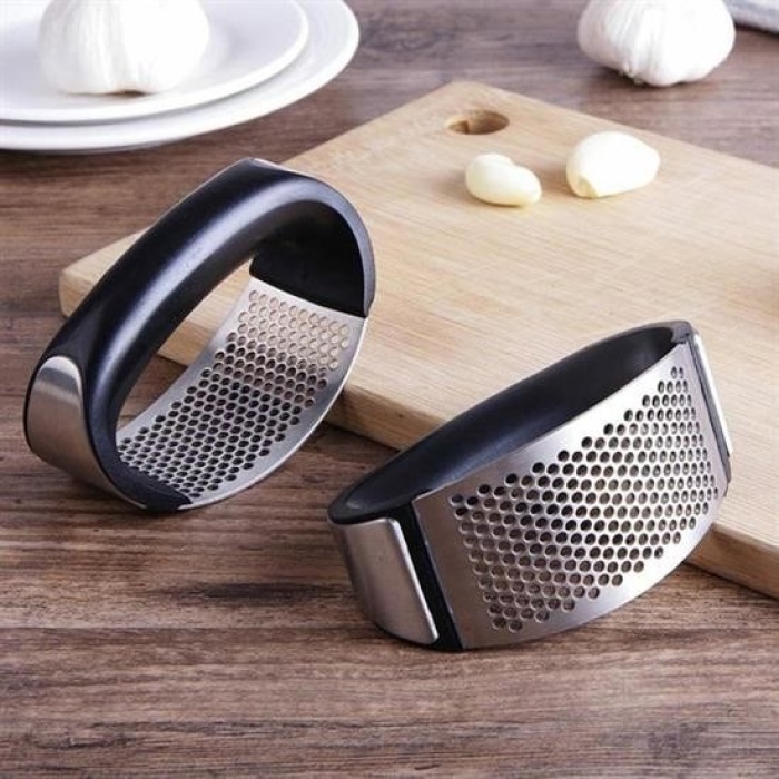 ®  Yeni Sarımsak Ezici Paslanmaz Çelik Garlic Press
