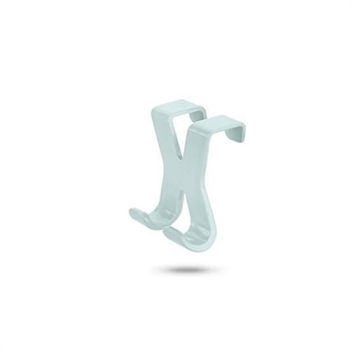 Biyomak®  Mutfak Banyo Dolap Kapağına Takılan Meta Havlu Askılığı Aparatı