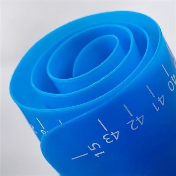 ® 40*50 cm Silikon Ölçekli Kullanımı Kolay Hamur Açma Matı Ekmek Makarna Hamuru Yoğurma