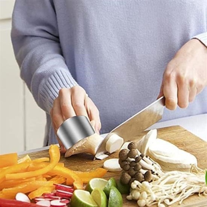 ®  2li Metal Parmak Koruyucu Hızlı ve Güvenli Kesme Paslanmaz Çelik Koruyucu Aparat