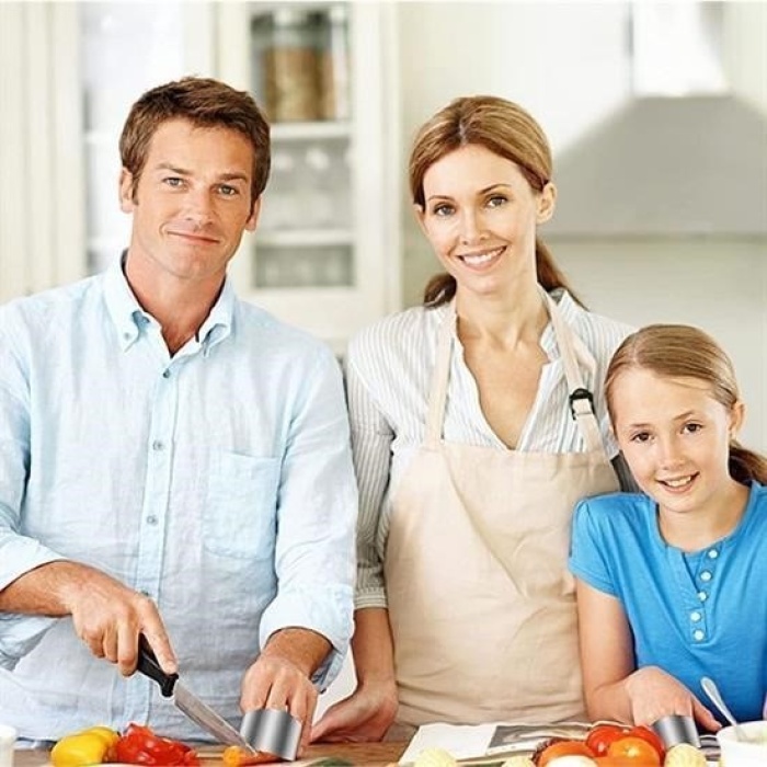 ®  2li Metal Parmak Koruyucu Hızlı ve Güvenli Kesme Paslanmaz Çelik Koruyucu Aparat