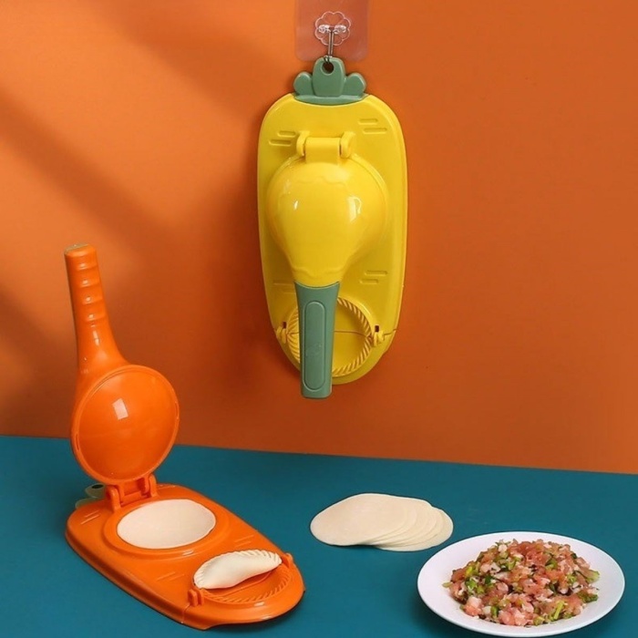 ®  Havuç Tasarımlı Şık  Pratik  Börek Mantı Hamuru Presleme  Börek Yapma Kalıbı