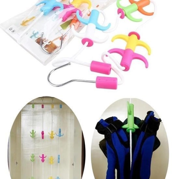 Biyomak®  Dolap İçi Düzenleyici Askı Elbise Giysi Organizer Sihirli Askılık