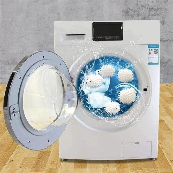 ®  2Li Kirpi Model Tüy Toplayıcı Kırışık Önleyici Çamaşır Kurutma Topu