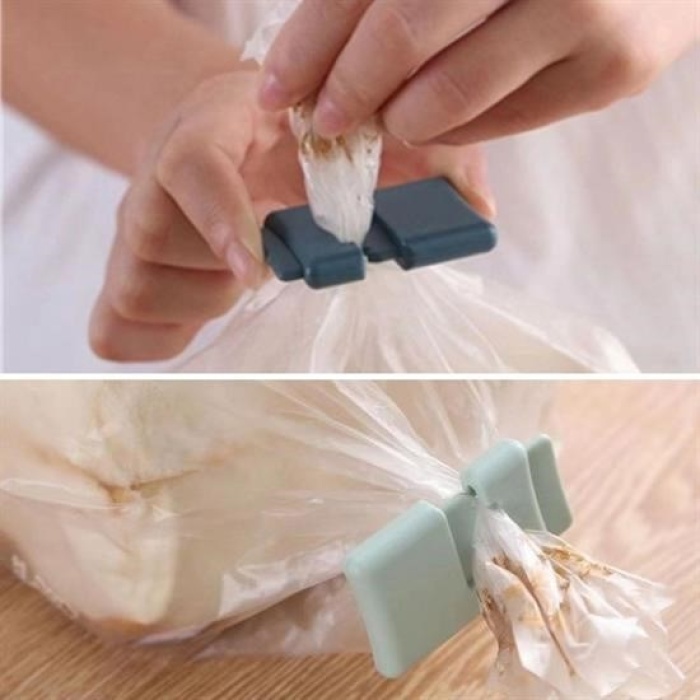 ®   6lı Hava Sızdırmaz Poşet Torba Ambalaj  Ve Paket Kıstırmalı Kapatma Klipsi