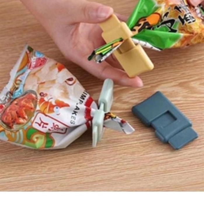 ®   6lı Hava Sızdırmaz Poşet Torba Ambalaj  Ve Paket Kıstırmalı Kapatma Klipsi