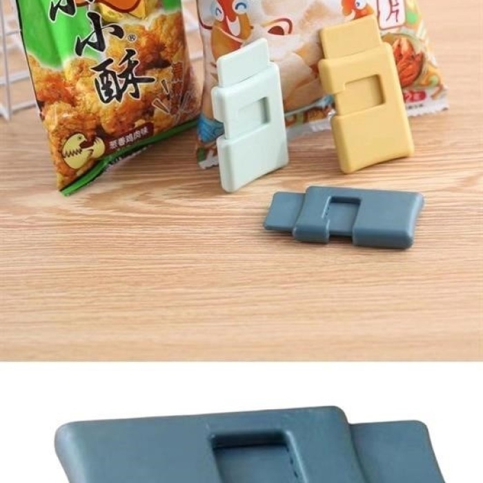 ®   6lı Hava Sızdırmaz Poşet Torba Ambalaj  Ve Paket Kıstırmalı Kapatma Klipsi