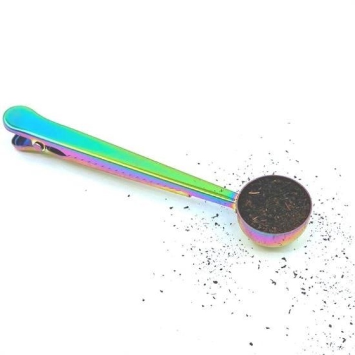 ®  Mandallı Kahve Ölçü Kaşığı Renkli Çok Fonksiyonlu Paslanmaz Çelik Kaşık