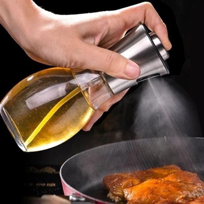 ®  Çok Amaçlı Spreyli Sızdırmaz Cam Şişe Yağdanlık Limon Sirke Sos Püskürtücü Dağıtıcı Sprey