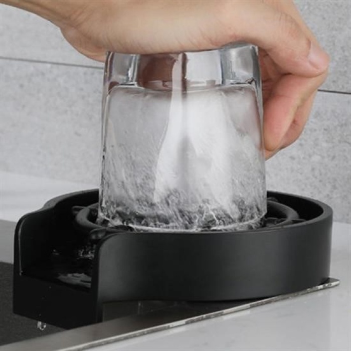 ®  Yüksek Basınçlı Otomatik Bardak Yıkama Aparatı Mutfak Lavaboları İçin Hızlı Kupa Durulayıcı