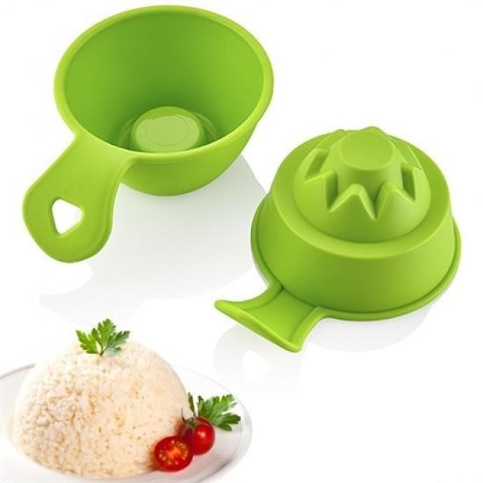 ®  Pilav Ve Helva Şekil Verici Pratik Servis Kalıbı Aleti (2 Adet)