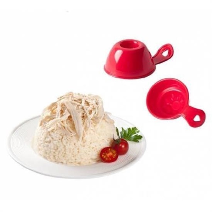 ®  Pilav Ve Helva Şekil Verici Pratik Servis Kalıbı Aleti (2 Adet)