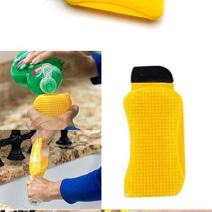 ®  Çok Fonksiyonlu Deterjan Hazneli Pratik Bulaşık Yıkama Fırçası