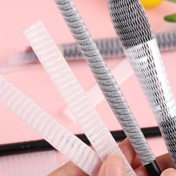 Biyomak®  Makyaj Far Allık Kontür Eyeliner Fırça Malzemeleri Ürünleri Koruyucu File Kapak Örgü Kılıf S
